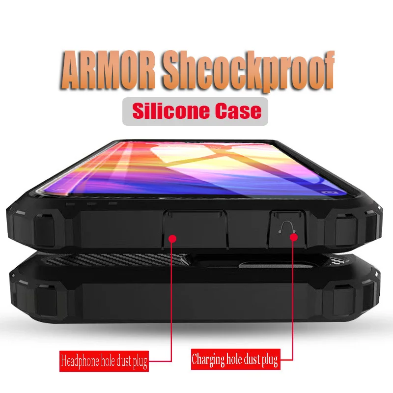 Роскошный Ударопрочный силиконовый защитный чехол для телефона с изображением