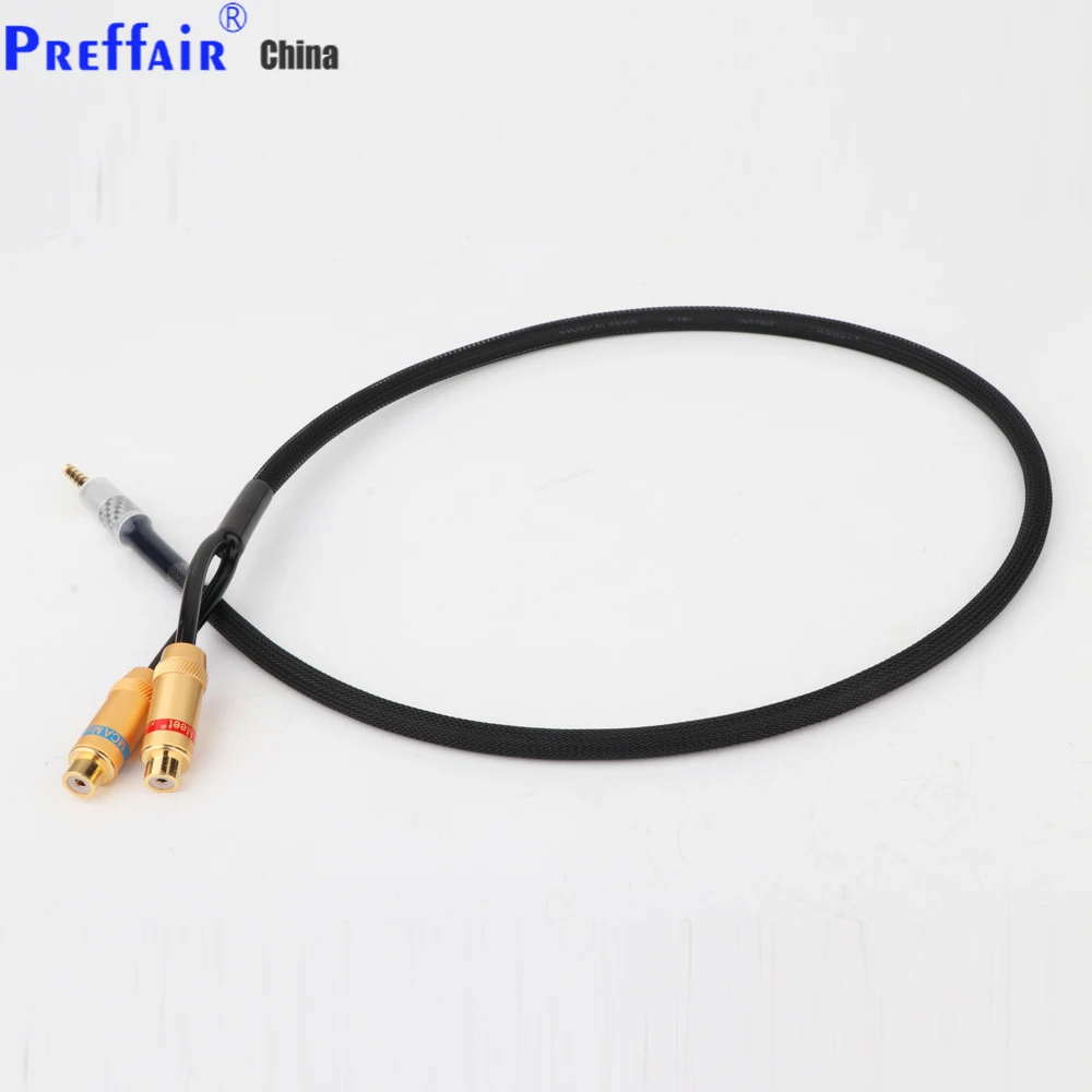 

4.4mm to 2 RCA Cable, Gold Plated Copper Shell Heavy Duty 4.4mm Male to 2RCA Female Stereo Audio Adapter Extension Cable
