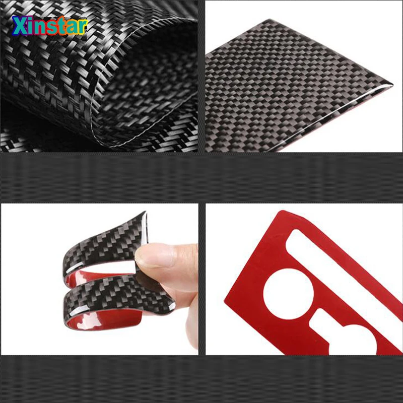

Carbon Fiber Steering wheel sticker For Audi A3 A4 A5 A6 A7