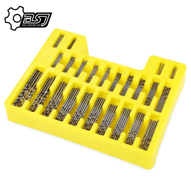150 шт. набор сверл из быстрорежущей стали с микро-сверлом мини маленькая
