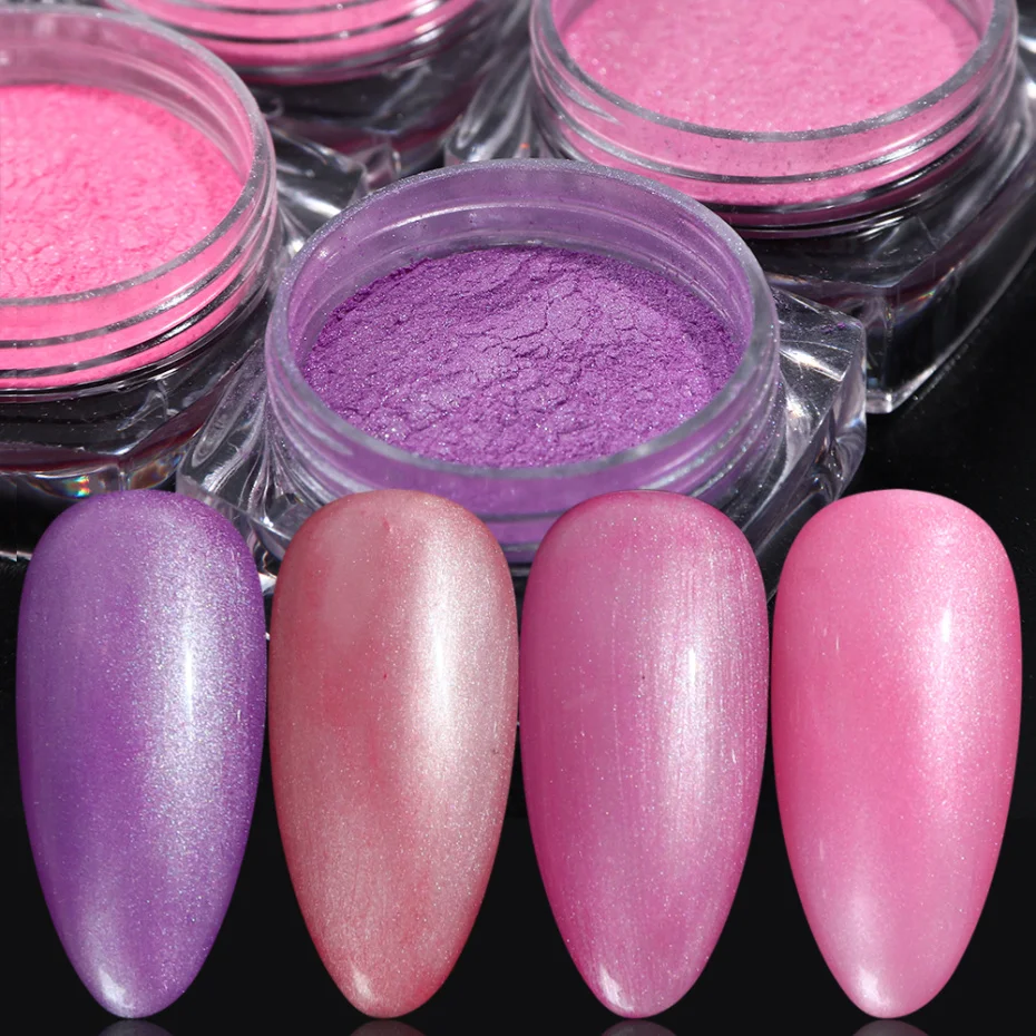 1 г лак для ногтей порошковый флуоресцентный неоновый порошок хромированный