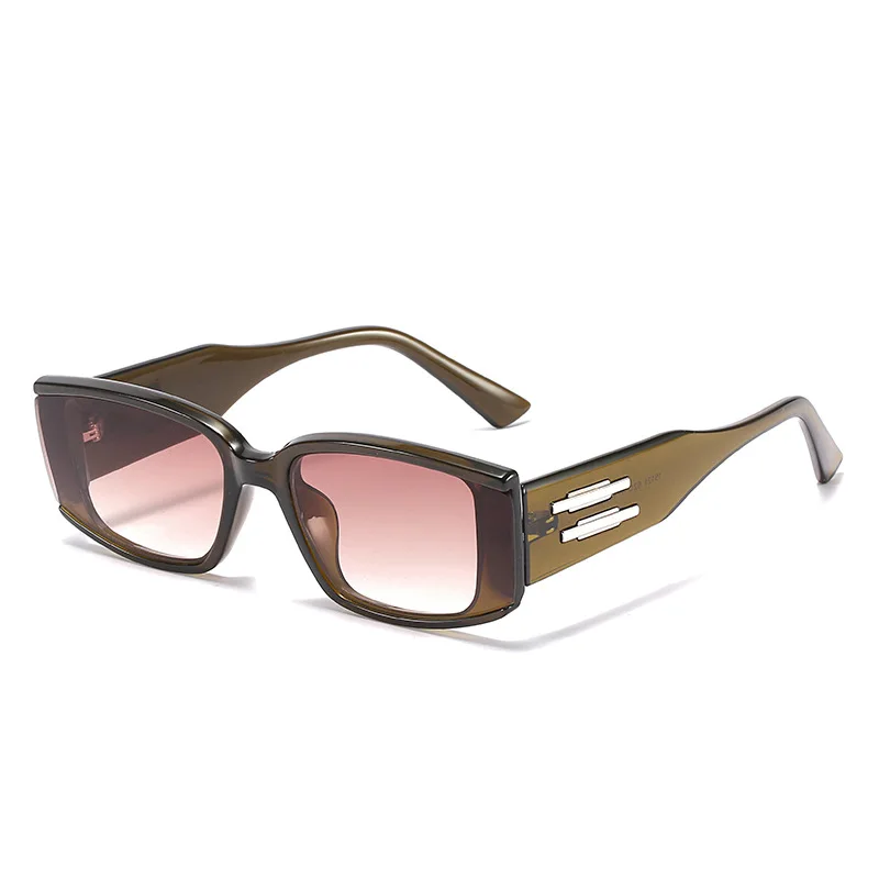 

2023 Kanye Модные Винтажные Квадратные Солнцезащитные очки для женщин и мужчин Роскошные брендовые дизайнерские дорожные маленькие очки с градиентными линзами женские солнцезащитные очки