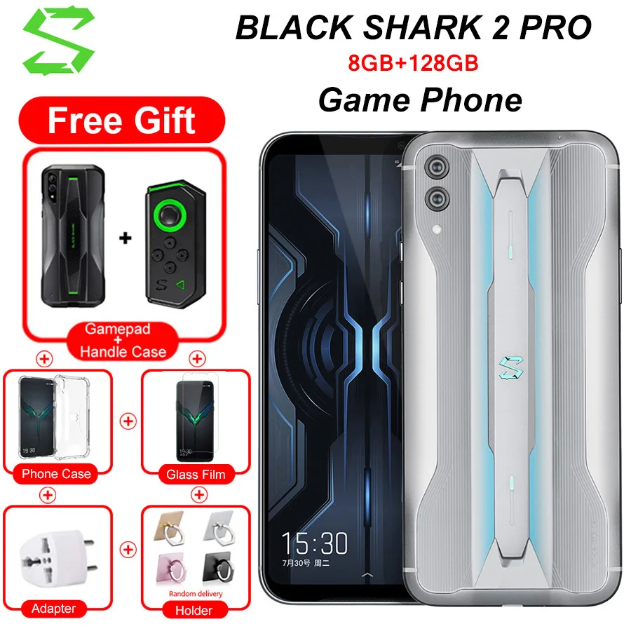 Глобальная версия Xiaomi Black Shark 2 Pro Game мобильный телефон с двумя sim картами 6 39 &quot8 ГБ