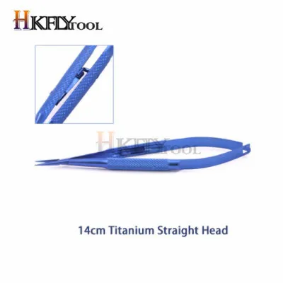 14cmTitaniumstraight 12,5 см; высота каблука 14 см; каблук 16 см оснастка для приманки держатель инструмент офтальмологический Иглодержатель косметический контактный зажим титановый Пинцет хирургические инструменты - Цвет: 14cmTitaniumstraight