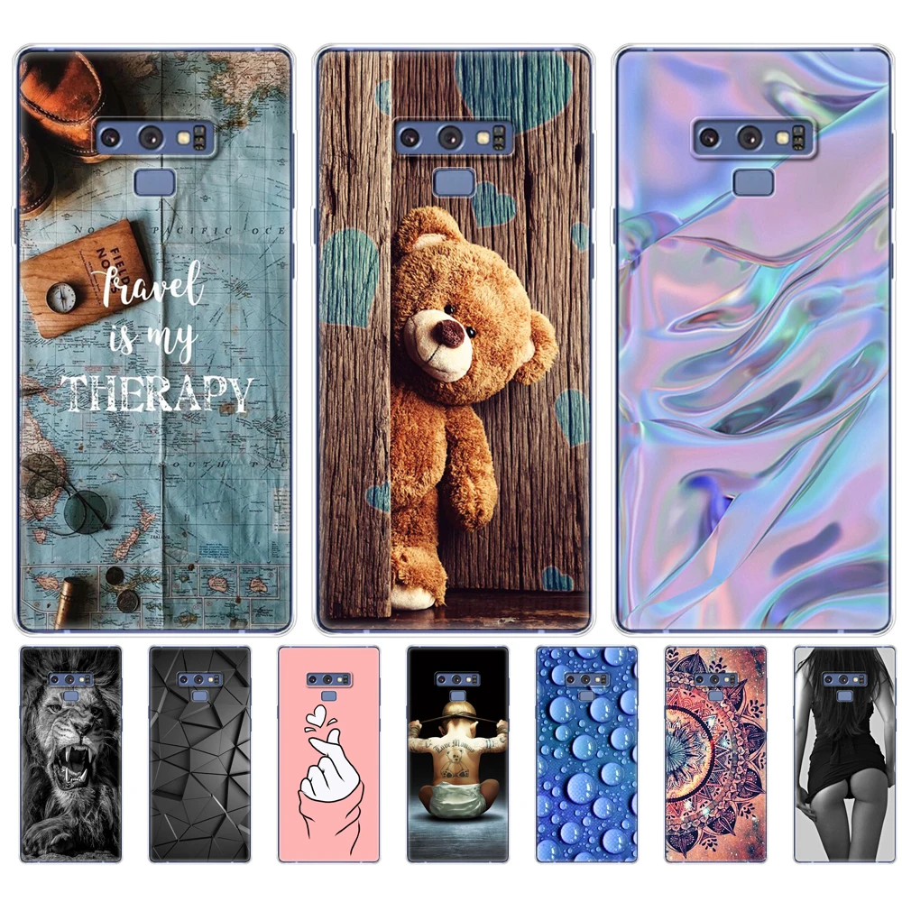 For Samsung Galaxy Note 9 Case Cover silicon For Samsung Galaxy Note 9 Note9 Cover Case TPU Funda For Samsung Note 9 Phone Case