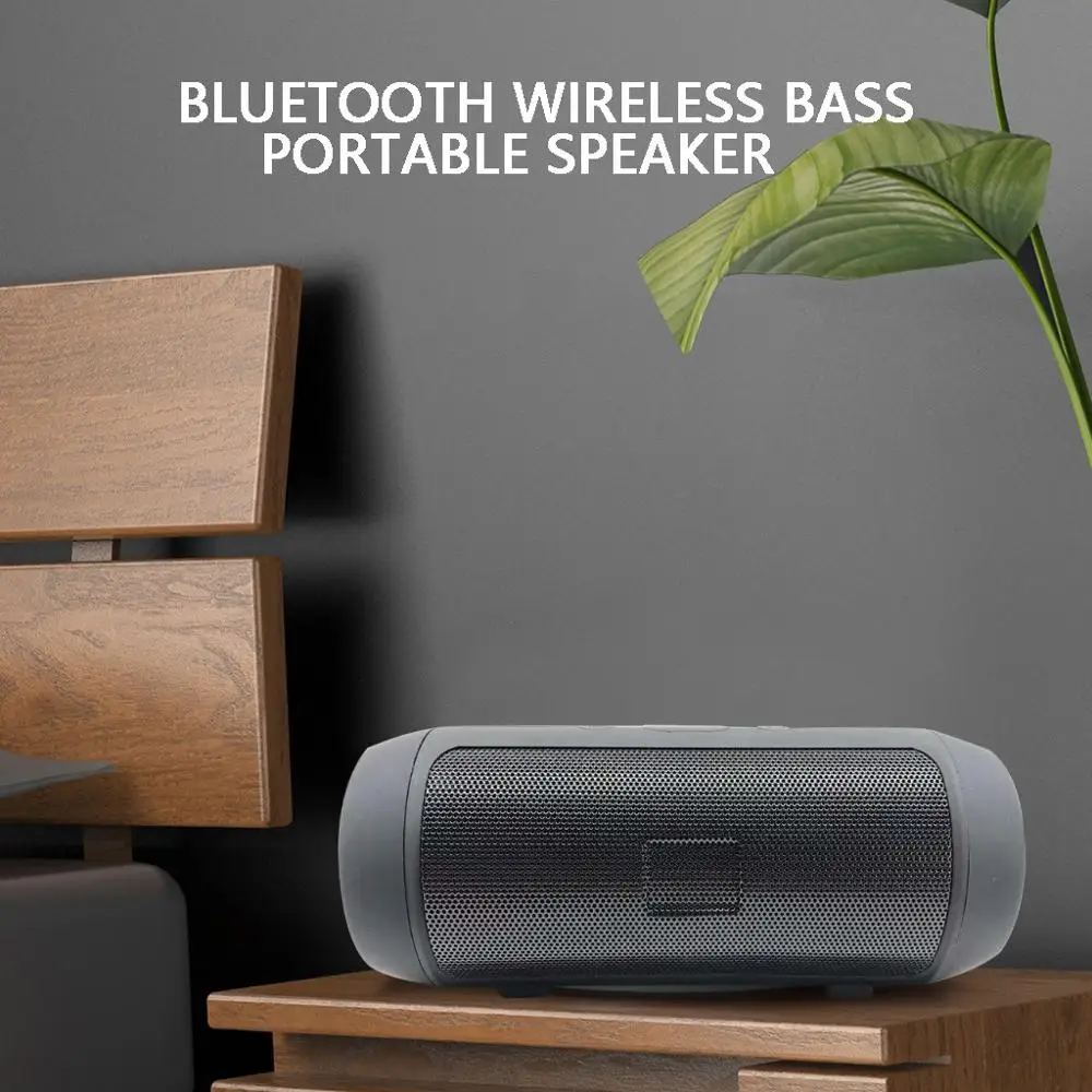 Водонепроницаемая Bluetooth Беспроводная колонка USB музыка бас Портативная уличная