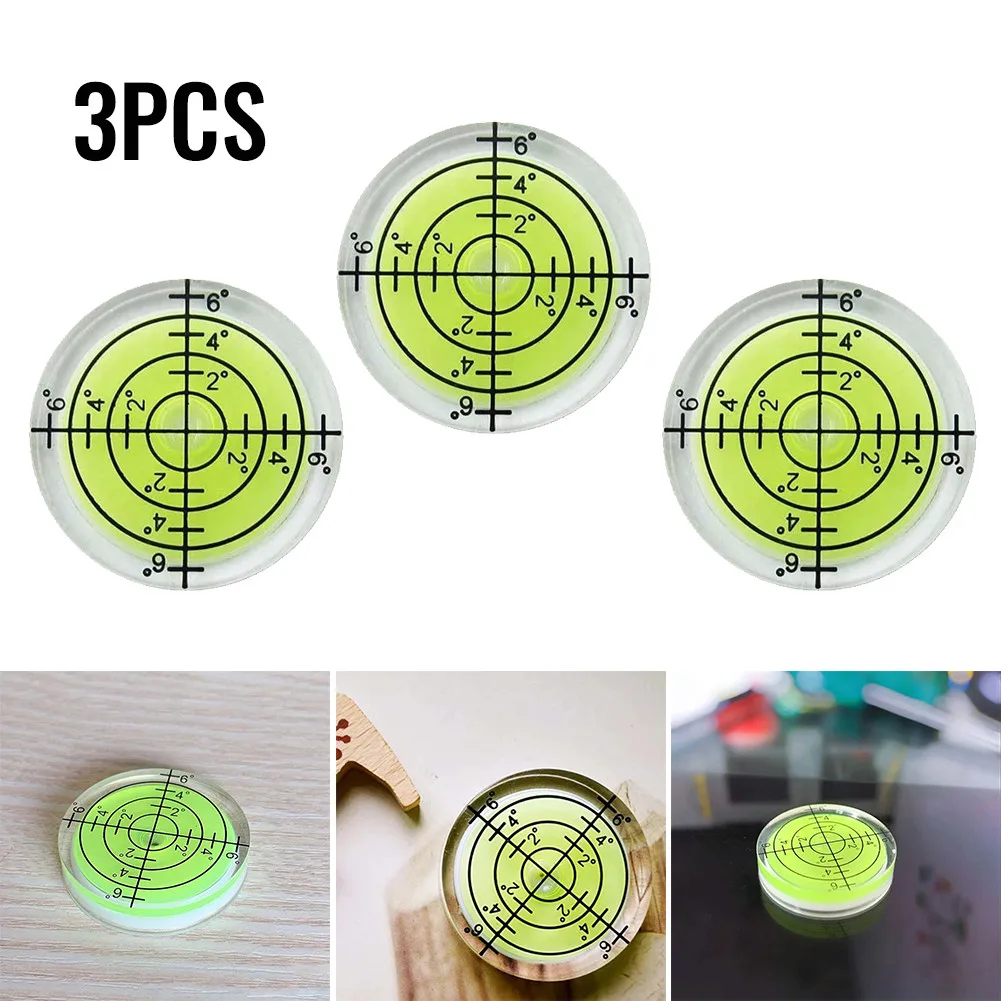 

Round Surface Spirit Level Spirit Surface Spirit Level 0 - 6 Degrees 32mm Bubble