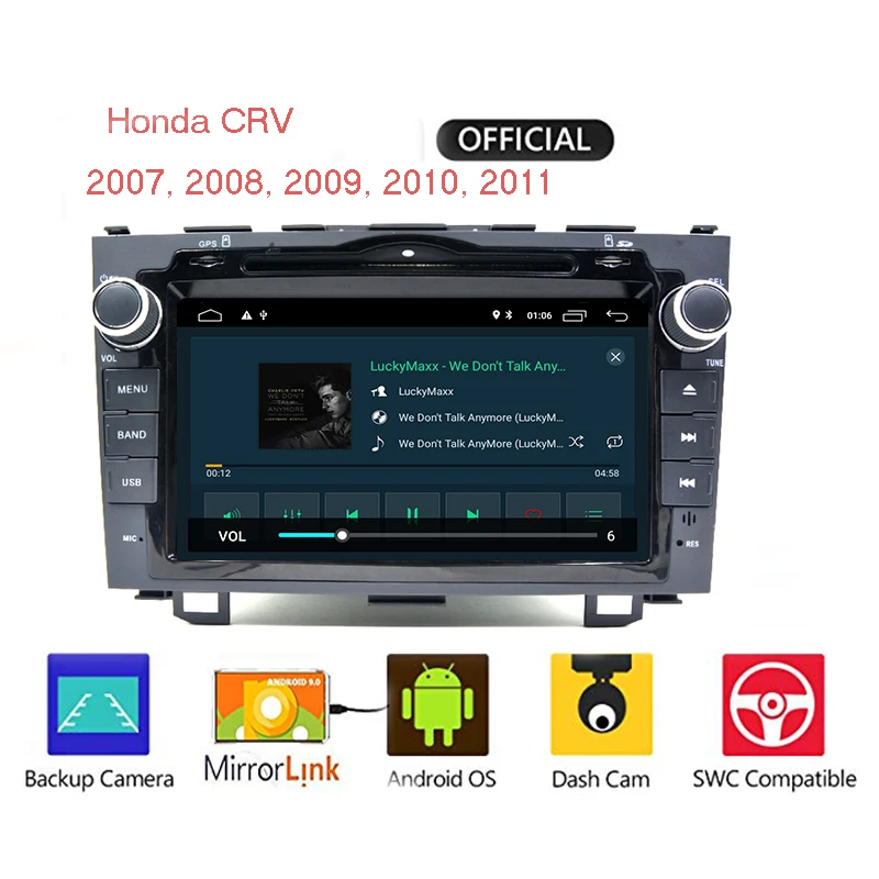 Для HONDA CRV 2007 2011 gps навигация 8 &quot2 din автомобильный монитор данные беспроводного