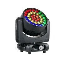 2pcs christmas lights indoor 4 in 1 rgbw moving head led wash 37 x 12 watts with zoom bee eye led moving head beam light