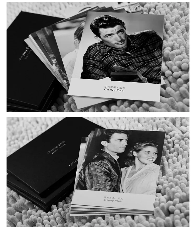 Григорий Пек Римский праздник 12 шт. Изысканная классическая ретро черно-белая