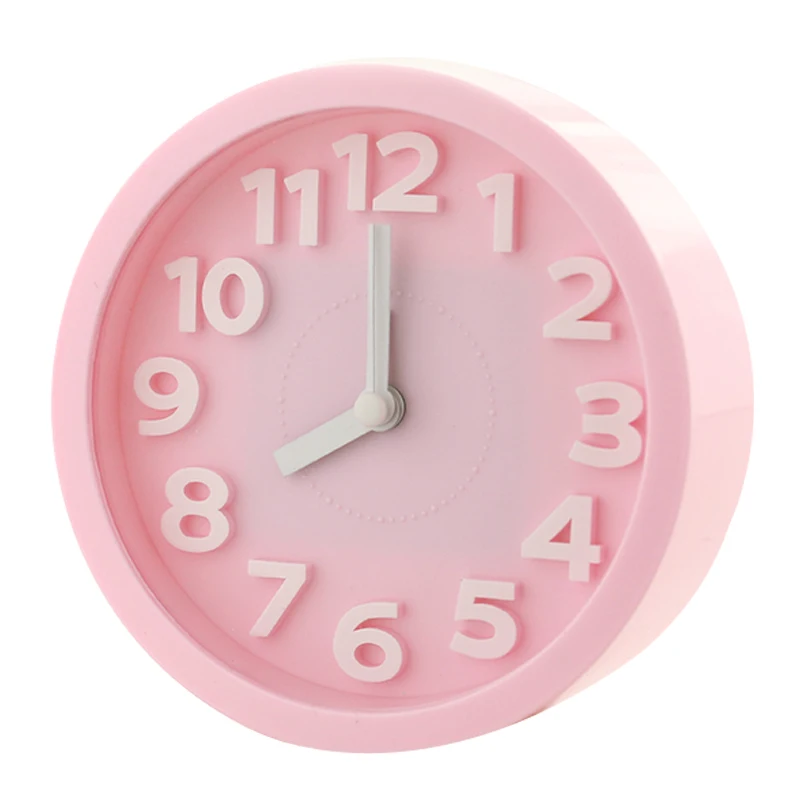 

Creative Personality Student Children's Clock Bedside Mute Quartz Clock Desktop Small Ornaments Alarm Clock Electronic Clock