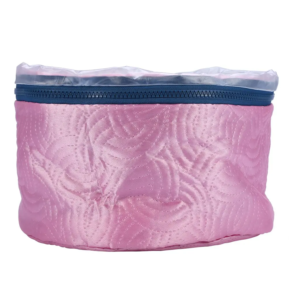 Электрическая шапочка для отпаривания волос съемная нагревательная маска