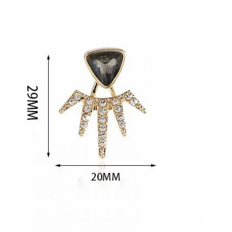 Гламурные серьги распродажа треугольные кристаллы Разнообразные Модные женские