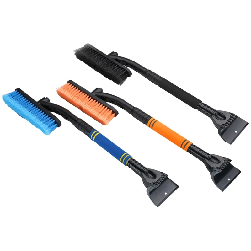 

Extendable Car Sn ow Removal Brush Ice Scraper Foam Grip Detachable Sno w Remover Sno w Scraper 28GC