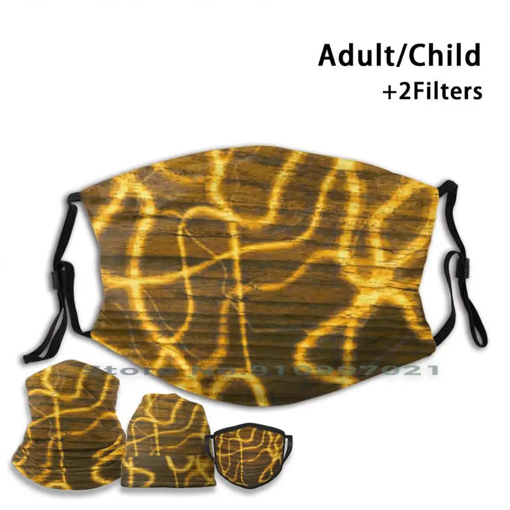 Золотая электрическая Солнцезащитная неодноразовая маска для лица Pm2.5 фильтры
