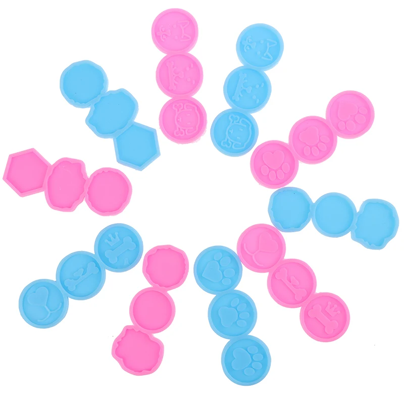 

Dog Bone Silicone Mold for Key Chain Pendant Moulds Mobile Phone Holder Mold