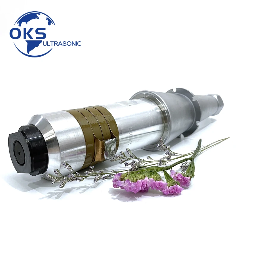 

High Power 2600W Piezoelectric Transducer PZT-8 15KHZ For Ultrasonic Welding