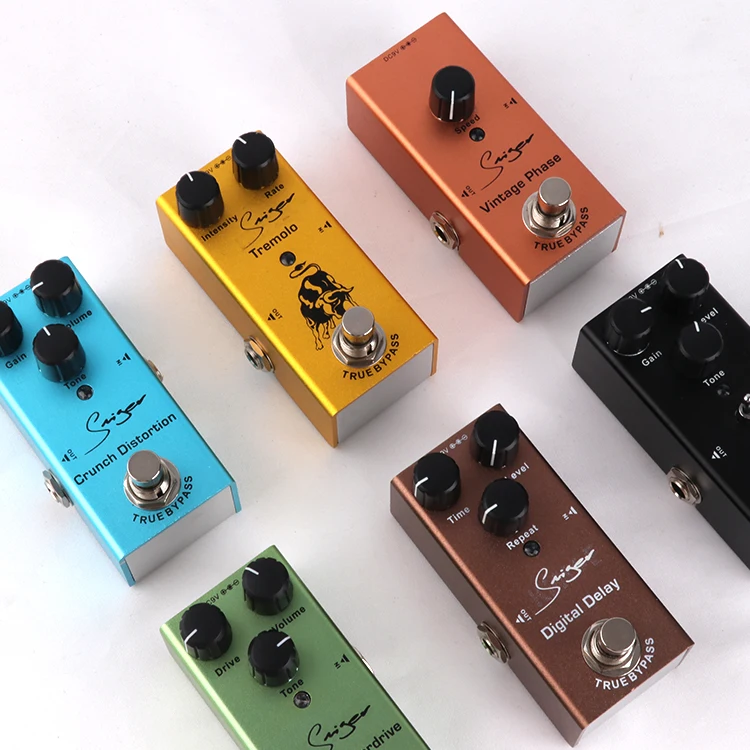 

Smiger JDF-01 Vintage Overdrive Kmise Pedal DV 9V Vintage Overdrive Guitar Effects Electric Guitar Pedal