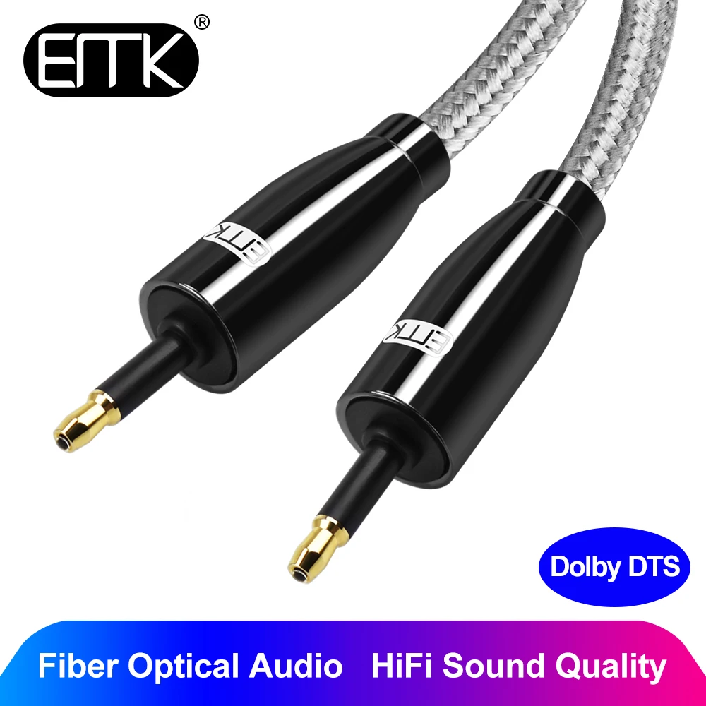 Cable de Audio óptico Mini Toslink a Mini Toslink, 3,5mm, SPDIF, toslink...