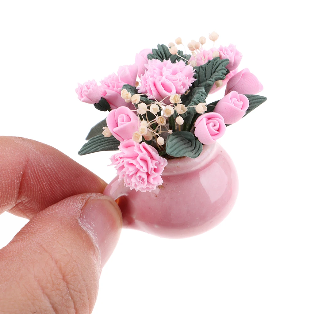 1/12th Miniature Bunch Flower In Glass Vase Dolls House Room Decoration Accessory
1/12th Miniature Bunch Flower In Glass Vase Dolls House Room Decoration Accessory