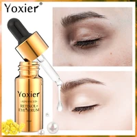 yoxier eye retinol eye serum firming anti puffiness anti aging wrinkle remove dark circles collagen deep hydration eye essence