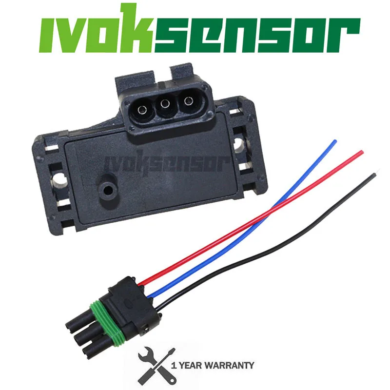 Датчик карты впускной воздушный усилитель давления трубопровода абсолютный