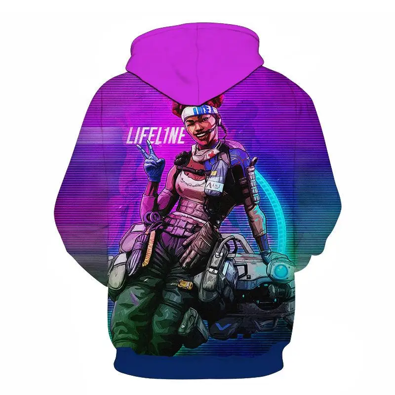 Apex legend Мужская/Женская толстовка с 3D пуловером Мужская и Женская Повседневная Толстовка с капюшоном осенняя и зимняя модная повседневная куртка