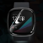 5 шт Мягкая ТПУ Прозрачная защитная пленка Versa3 Smartwatch защита для Fitbit Versa 3 Sense Смарт-часы Полный Экран Защитная крышка