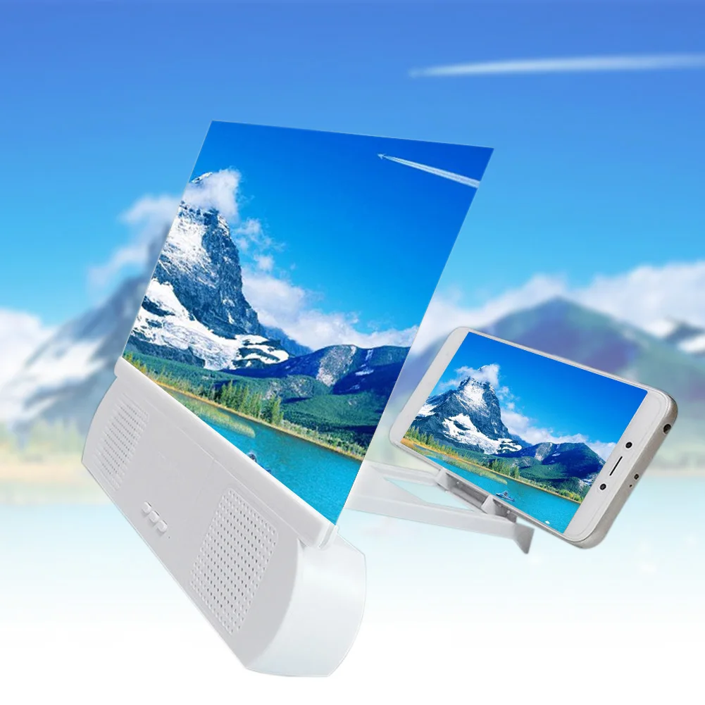 12 дюймов 3D экран Лупа с Bluetooth динамик фильмы усилитель для IOS Android телефонов OD889 |