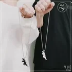 Ожерелье с симпатичным мультяшным динозавром для пары, парное ожерелье с подвеской для друзей, ожерелье в стиле хип-хоп и панк, ювелирные изделия для мужчин и женщин