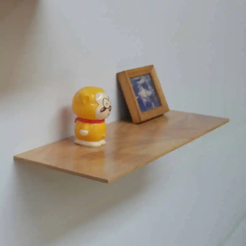 Деревянная полка в современном стиле для гостиной настенная хранения книжная