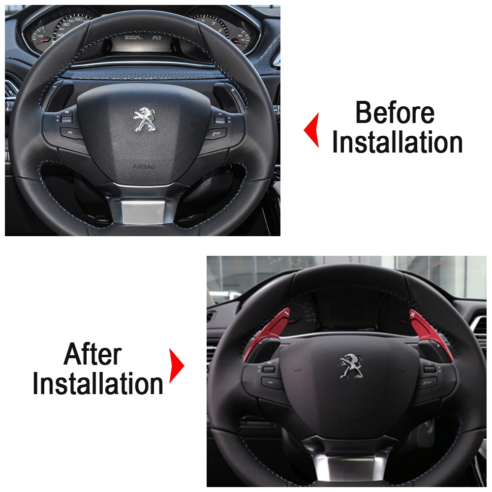 Автомобильный переключатель передач на руль для Peugeot 508 SW GT RXH 2011-2015 MK1 3008 Hybrid4 2012 -