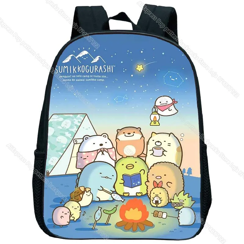 

Toddler Sumikko Gurashi Kindergarten Backpack Children Cute Cartoon Rucksack Baby Girls Boys Gift Mochila Kids Mini Knapsack