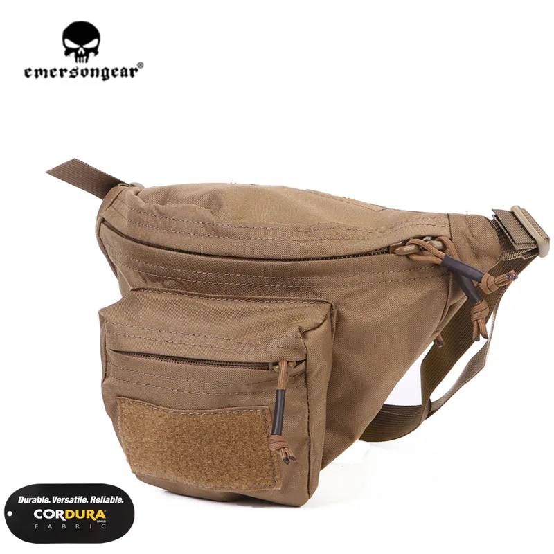 Emersongear Emerson Recon поясная сумка тактическая сумка поясная сумка с Молле Съемный поясной ремень - Цвет: CB