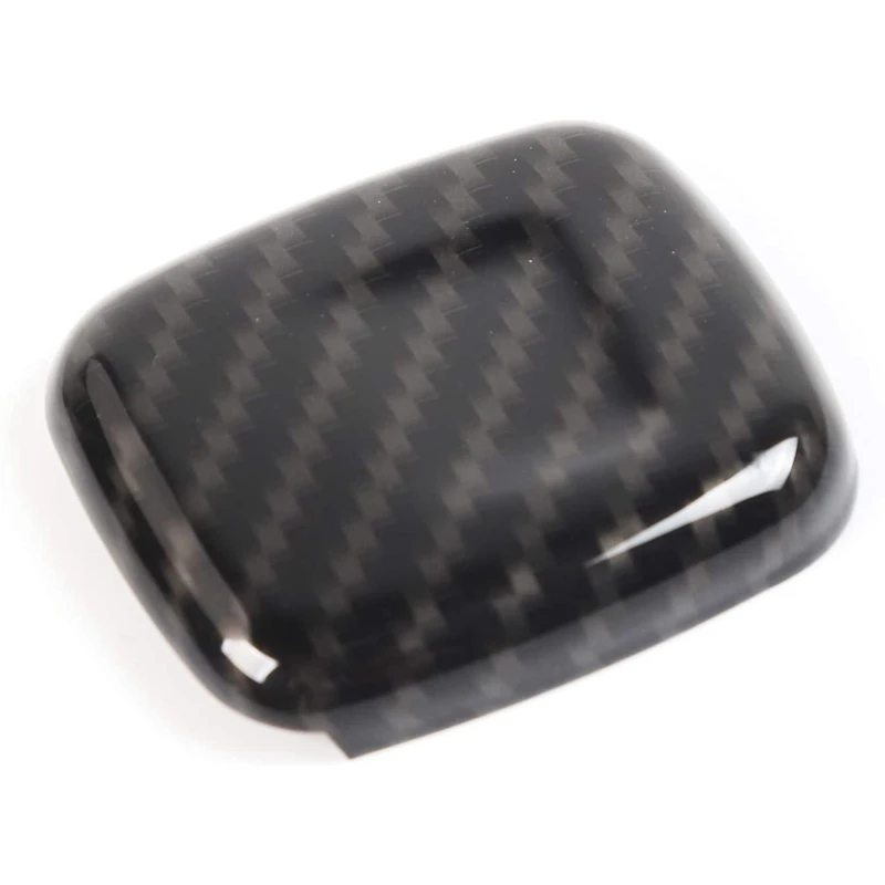 

for Chevrolet Camaro 2017-2020 Car Carbon Fiber Grain Dashboard Ignition Switch Lighter Cover Trim Decoration Frame