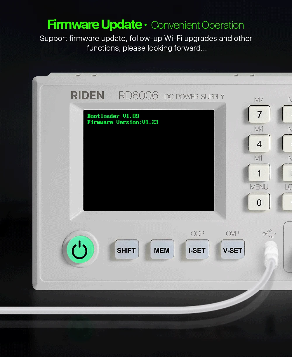 RD S06A RD6006 RD6006W USB Wi-Fi, DC-DC Напряжение текущий понижающий Питание понижающий Напряжение конвертер Вольтметр 60V 6A
