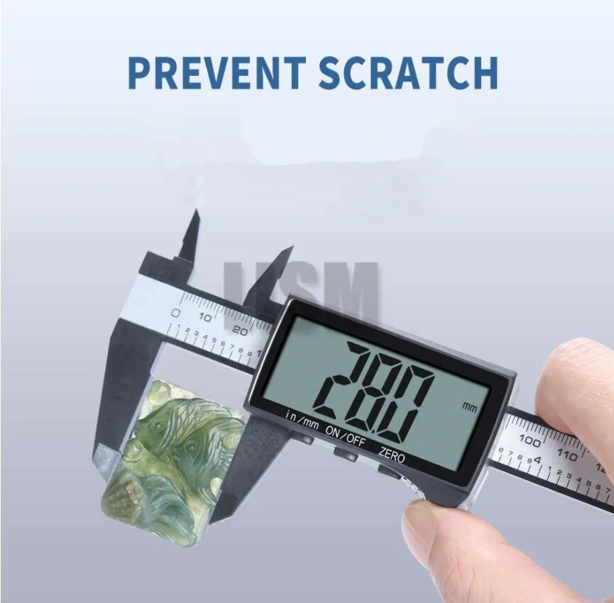 3 стиля электронный цифровой дисплей штангенциркуль дюймов/метрическое