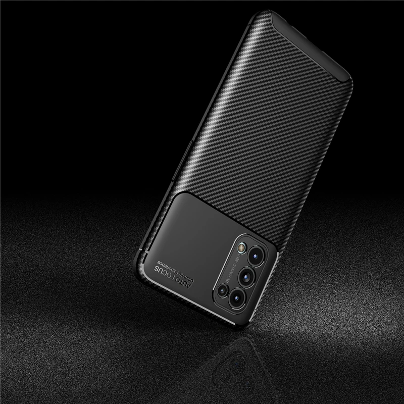 for oppo reno5 5g case soft bumper silicone slim carbon fiber back case for oppo reno 5 5g cover for oppo reno5 reno 5 pro 5g free global shipping