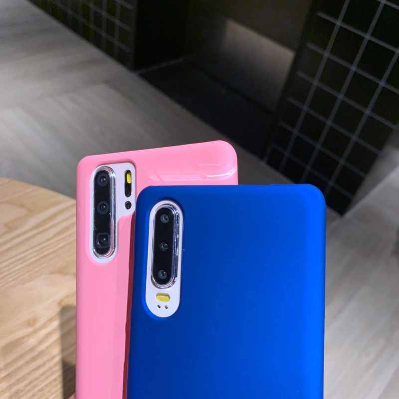 Однотонный матовый жесткий пластиковый чехол для телефона Xiaomi mi a1 A2 A3 9 9T Red Note 5 6 6A