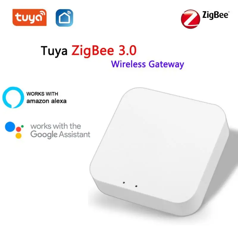 Беспроводной шлюз Tuya Smart Zigbee Bridge хаб 3 0 с дистанционным управлением через