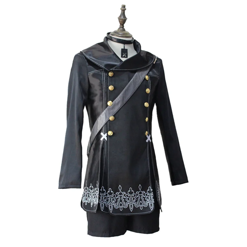 Game NieR:Automata Cosplay Costumes YoRHa 9 Gou S Gata Costume 9S Uniform Halloween Men Anime Cloth | Тематическая одежда и