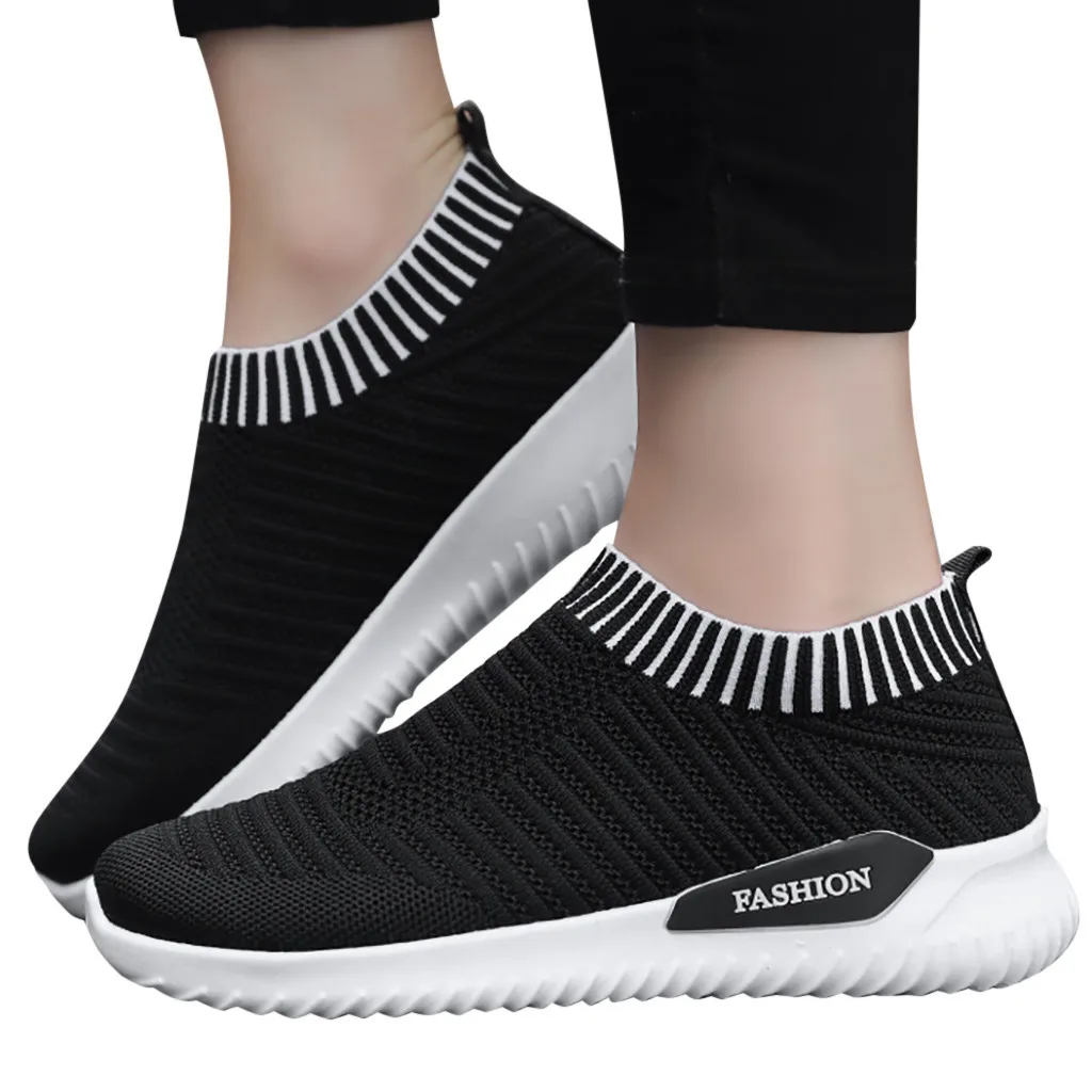 Tenis feminino Женская легкая Воздухопроницаемая сетчатая уличная спортивная обувь