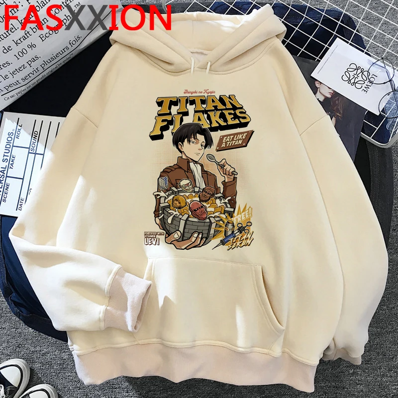 

Shingeki No Kyojin Attack on Titan Funny Cartoon Hoodies Women Winter Harajuku Warm Streetwear Sweatshirt Graphic Hoody Female