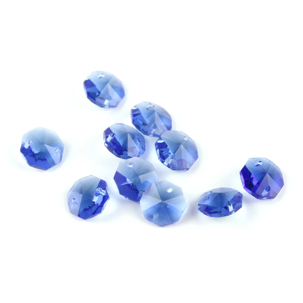 

Хрустальные стеклянные призмы 14 мм, 10 шт