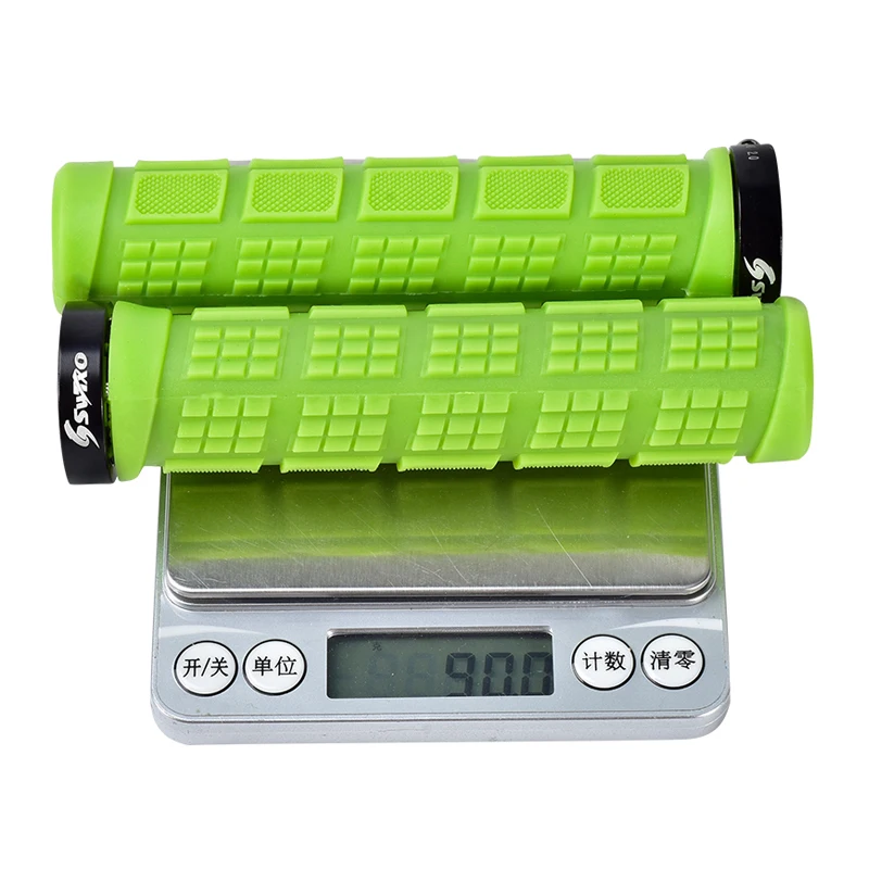 Велосипедные ручки противоскользящие резиновые велосипедные из ТПУ с замком