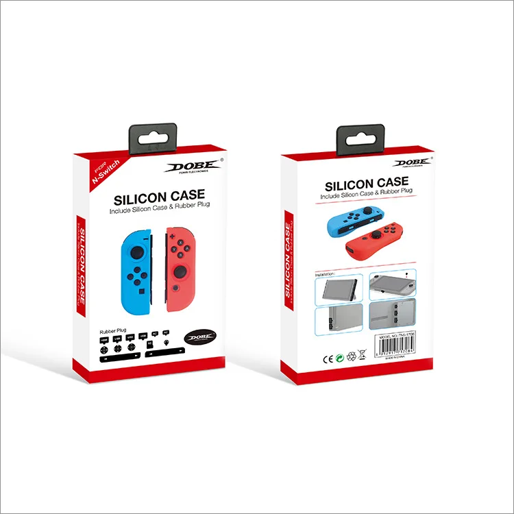 TNS-1708 Switch small handle silicone sleeve + dust plug set | Электроника