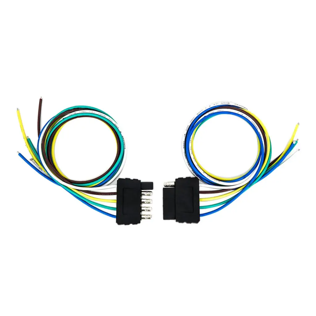 Набор кабелей для прицепа 5 контактов 4 х18 AWG | Автомобили и мотоциклы