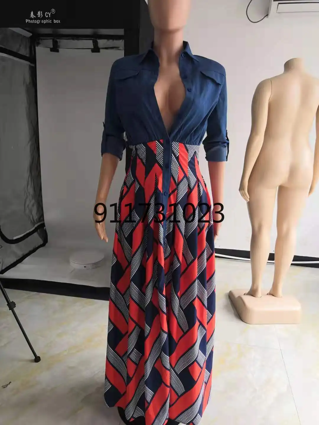 5x African Dresses for Women 2021 Spring Fashion Printing Long Dress Clothes | Тематическая одежда и униформа