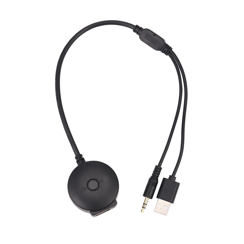 USB и 3 5 мм AUX к Bluetooth аудио Aux гнездовой адаптер для автомобиля BMW Mini Cooper | Автомобили