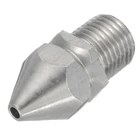 Очистительная насадка Давление шайба сливной очистки канализационных труб Распылительная насадка 1 предмет Садовые принадлежности Инструменты Высокое качество переднее отверстие